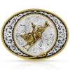 Montana Silversmiths Ranch Rope Bull Rider Buckle -Wraner Clothing Shop 2000334490 040 P1