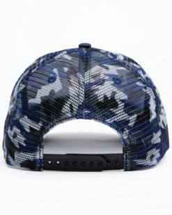 Hawx Men's Navy Camo Logo Mesh-Back Ball Cap -Wraner Clothing Shop 2000335175 410 P3