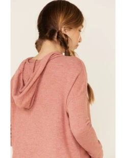 Angie Women's Brushed Hacci Hooded Sweatshirt -Wraner Clothing Shop 2000335189 220 P4