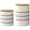 HiEnd Accents 2pc Small Southwestern Print Canister Set -Wraner Clothing Shop 2000337708 280 P1