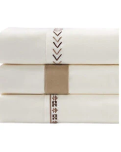 HiEnd Accents 4pc Southwestern Cream Sheet Set - Queen -Wraner Clothing Shop 2000337888 110 P3