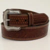 M & F Western Men's Basketweave Floral & Filigree Leather Western Belt -Wraner Clothing Shop 2000338171 200 P1