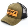 Hawx Men's Olive Logo Patch Mesh-Back Ball Cap -Wraner Clothing Shop 2000339188 341 P1