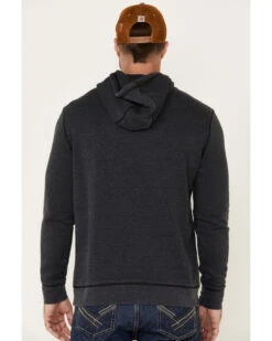 Flag & Anthem Men's Charcoal Colerain Burnout Fleece Hooded Sweatshirt -Wraner Clothing Shop 2000339256 022 P4