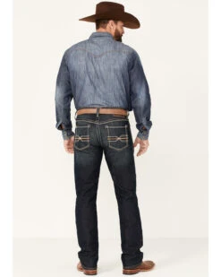 Ariat Men's M4 Cobalt Dark Wash Stretch Relaxed Straight Jeans 8 Ariat Men's M4 Cobalt Dark Wash Stretch Relaxed Straight Jeans -Wraner Clothing Shop 2000341785 400 P3