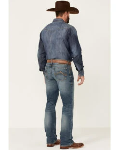 Ariat Men's M4 Campbell 2X Medium Wash Performance Relaxed Bootcut Jeans -Wraner Clothing Shop 2000341791 400 P3