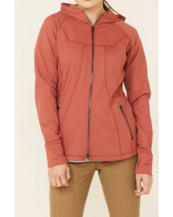 Ariat Women's Marsala Attain Thermal Zip-Front Hoodie -Wraner Clothing Shop 2000341911 640 P3