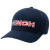 Cinch Men's Navy Patriotic 3D Logo Fitted Flex-Fit Ball Cap