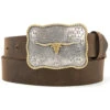 Cody James Men's Scalloped Longhorn Western Belt -Wraner Clothing Shop 2000342370 200 P1