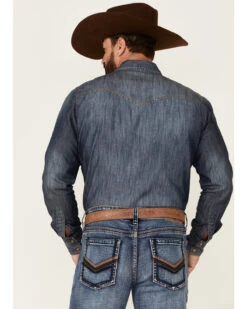 Cody James Core Men's Bannon Dark Wash Stretch Slim Straight Jeans -Wraner Clothing Shop 2000342638 400 P3