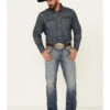Cody James Core Men's Silver Spur Medium Wash Performance Stretch Slim Bootcut Jeans -Wraner Clothing Shop 2000342679 400 P1