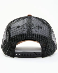 Hawx Men's Dark Brown Logo Graphic Mesh-Back Ball Cap -Wraner Clothing Shop 2000342950 201 P3