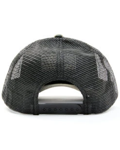 H3 Sportgear Men's Camo Print Americana Patch Mesh Back Trucker Cap -Wraner Clothing Shop 2000346030 340 P3