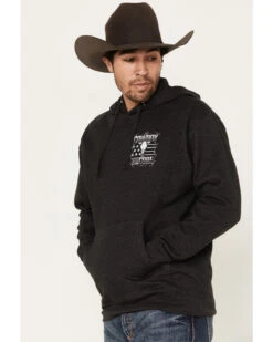 Cowboy Hardware Men's Gray To The Core Graphic Hooded Sweatshirt -Wraner Clothing Shop 2000346628 020 P2