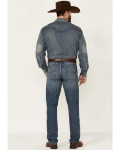 Wrangler 20X Men's No.44 Ember Dark Wash Stretch Slim Straight Jeans - Long -Wraner Clothing Shop 2000347672 400 P3