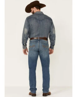 Wrangler 20X Men's No.44 Sierra Medium Wash Stretch Slim Straight Jeans - Long -Wraner Clothing Shop 2000347675 400 P3