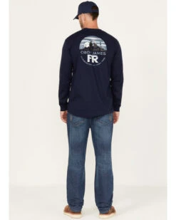 Cody James Men's FR Medium Wash Slim Straight Jeans -Wraner Clothing Shop 2000348999 400 P3