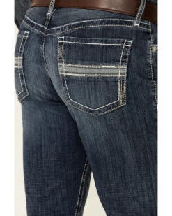 Cinch Men's Ian Dark Wash Performance Stretch Slim Bootcut Jeans -Wraner Clothing Shop 2000349448 402 P3