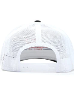 Oil Field Hats Men's Black & White American Flag US Patch Mesh-Back Ball Cap -Wraner Clothing Shop 2000350293 001 P3