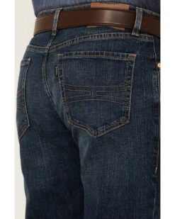 Rock & Roll Denim Men's Hooey Dark Vintage Double Barrel Relaxed Stackable Bootcut Jeans 8 Rock & Roll Denim Men's Hooey Dark Vintage Double Barrel Relaxed Stackable Bootcut Jeans -Wraner Clothing Shop 2000351105 400 P3