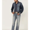 Cody James Core Men's Bear Down Light Wash Stretch Slim Bootcut Jeans -Wraner Clothing Shop 2000351786 400 P1