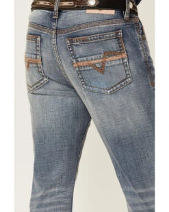 Cody James Core Men's Bear Down Light Wash Stretch Slim Bootcut Jeans 9 Cody James Core Men's Bear Down Light Wash Stretch Slim Bootcut Jeans -Wraner Clothing Shop 2000351786 400 P4