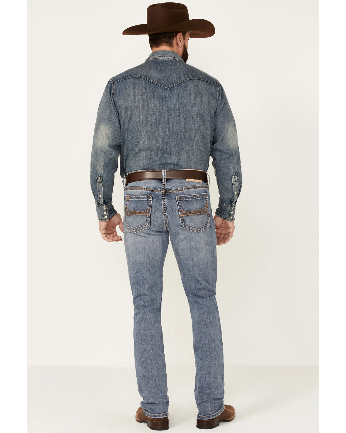 Cody James Core Men's Wild Ride Light Wash Performance Stretch Slim Straight Jeans 5 Cody James Core Men's Wild Ride Light Wash Performance Stretch Slim Straight Jeans - Image 4