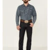 Cody James Men's Heeler Dark Wash Stretch Stackable Straight Leg Jeans -Wraner Clothing Shop 2000351839 400 P1