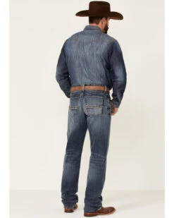 Cinch Men's White Label Medium Stonewash Performance Stretch Relaxed Straight Jeans -Wraner Clothing Shop 2000355910 402 P3