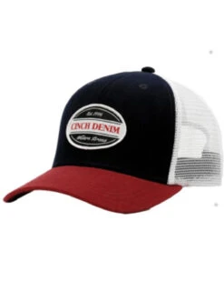 Cinch Men's Circle Logo Patch Trucker Cap
