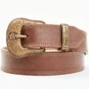 Cody James Men's Brown Basic Double Stitch Western Belt -Wraner Clothing Shop 2000356926 200 P1