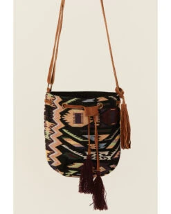 Prime Time Jewelry Women's Southwestern Pattern Canvas Bucket Bag -Wraner Clothing Shop 2000357081 280 P2