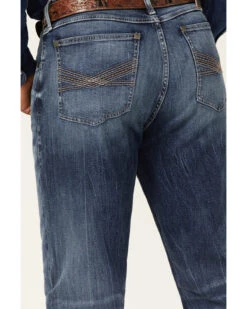 Wrangler 20X Men's Hanford Medium Wash Stretch Extreme Relaxed Straight Jeans -Wraner Clothing Shop 2000359712 414 P4