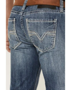 Rock & Roll Denim Men's Pistol Regular Bootcut Jeans -Wraner Clothing Shop 2000360318 400 P2