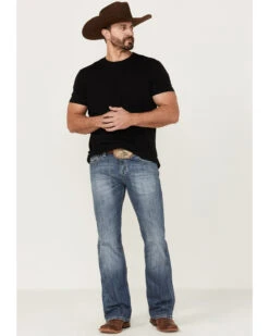 Rock & Roll Denim Men's Pistol Regular Bootcut Jeans -Wraner Clothing Shop 2000360318 400 P3