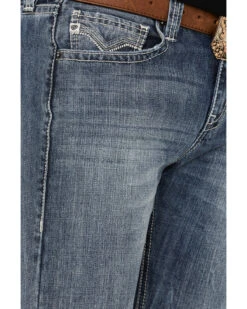 Rock & Roll Denim Men's Pistol Regular Bootcut Jeans -Wraner Clothing Shop 2000360318 400 P4