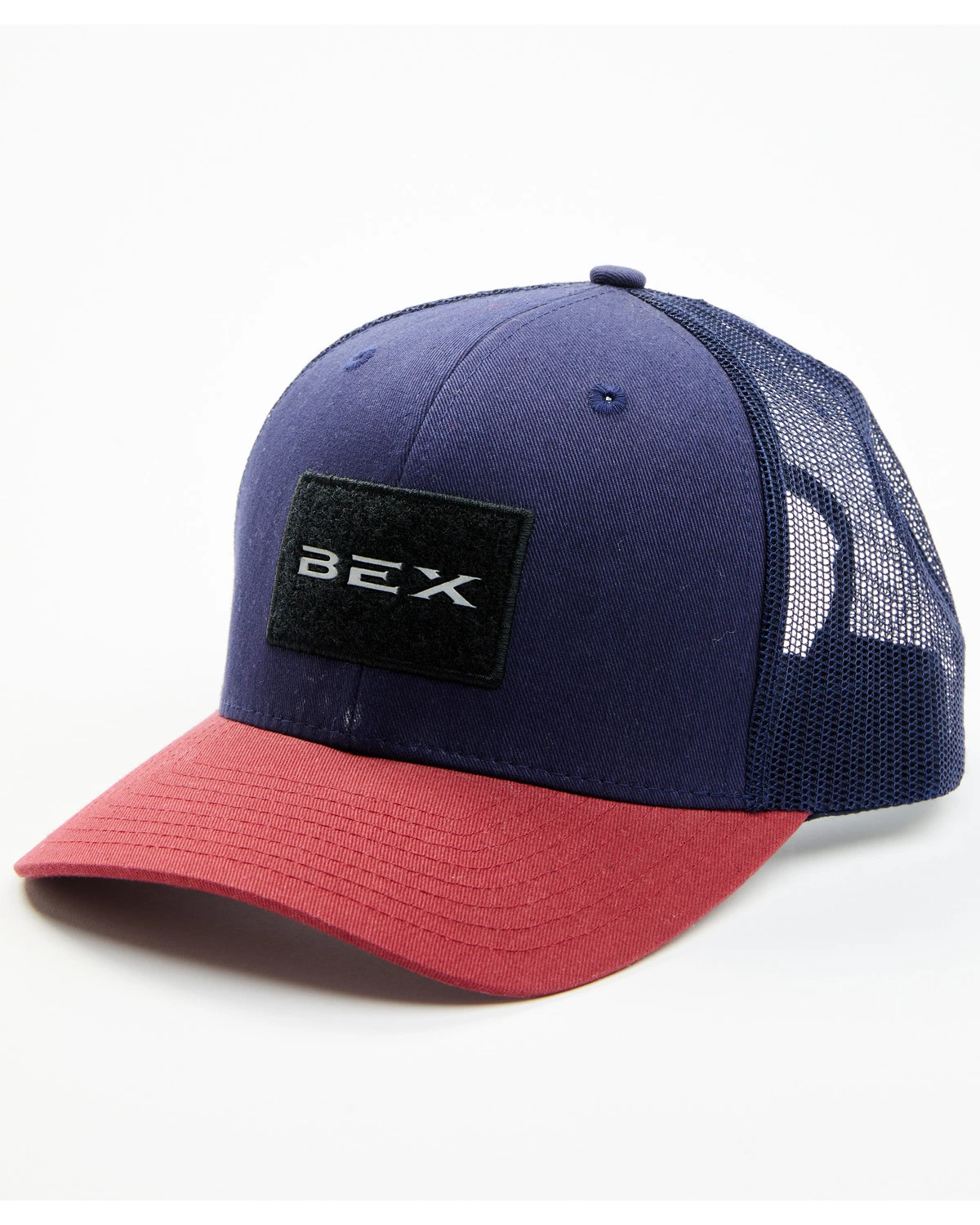 Bex Men's Stickem Logo Patch Mesh-Back Trucker Cap 3 Bex Men's Stickem Logo Patch Mesh-Back Trucker Cap