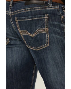 Rock & Roll Denim Men's Pistol Reflex Stretch Regular Straight Jeans -Wraner Clothing Shop 2000361611 400 P2