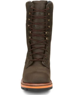 Chippewa Men's Thunderstruck 10" Waterproof Insulated Logger Work Boot - Soft Toe -Wraner Clothing Shop 2000362667 200 P4