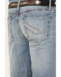 Cinch Men's Grant Light Stonewash Performance Stretch Relaxed Bootcut Jeans -Wraner Clothing Shop 2000362786 402 P4