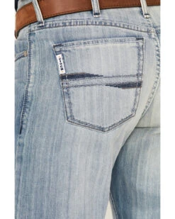 Cinch Men's Light Stonewash White Label Peformance Stretch Relaxed Straight Jeans -Wraner Clothing Shop 2000362805 402 P4