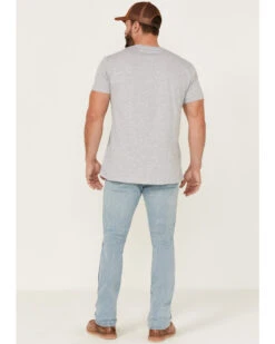 Wrangler X Fender Men's Greensboro Cowboy Rockstar Relic Distressed Regular Straight Jeans -Wraner Clothing Shop 2000363747 402 P3