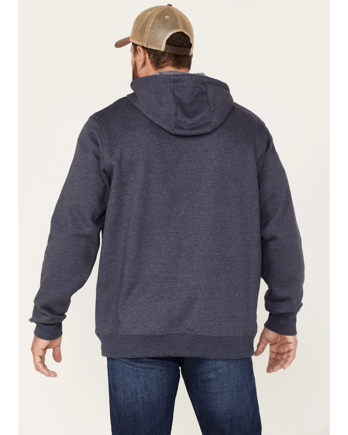 Wrangler Men's Crest Eagle Logo Graphic Hooded Sweatshirt 6 Wrangler Men's Crest Eagle Logo Graphic Hooded Sweatshirt - Image 4