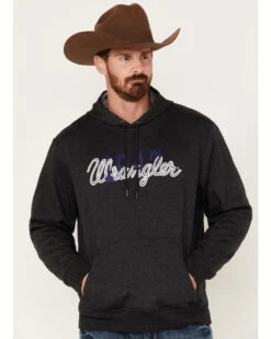 Wrangler Men's Rope Logo Graphic Hooded Sweatshirt