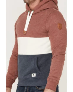 Wanakome Men's Rivera Colorblock Hooded Pullover Sweatshirt -Wraner Clothing Shop 2000366255 942 P3