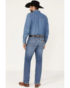 Wrangler Retro Men's Ansley Stretch Slim Straight Jeans -Wraner Clothing Shop 2000366715 414 P3