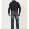 Rock & Roll Denim Men's Hooey Revolver Medium Wash Stretch Slim Straight Jeans -Wraner Clothing Shop 2000367641 202 P1