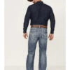 Rock & Roll Denim Men's Double Barrel Medium Wash Relaxed Straight Jeans 1 Rock & Roll Denim Men's Double Barrel Medium Wash Relaxed Straight Jeans -Wraner Clothing Shop 2000368870 414 P1