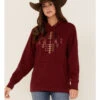 Ariat Women's R.E.A.L. Southwestern Beartooth Logo Graphic Hoodie -Wraner Clothing Shop 2000371901 600 P1