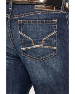 Ariat Men's M2 Prescott Kerwin Dark Wash Relaxed Stackable Bootcut Jeans -Wraner Clothing Shop 2000371947 400 P3